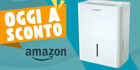 Deumidificatore Comfee in offerta su Amazon. Scopri a quanto impostare il deumidificatore in inverno per un comfort ottimale.