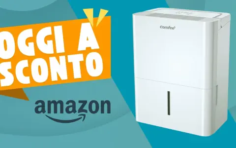 Deumidificatore Comfee in offerta su Amazon. Scopri a quanto impostare il deumidificatore in inverno per un comfort ottimale.