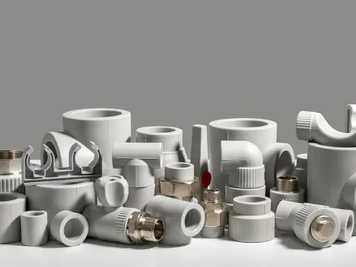 Una vasta gamma di tutti i tipi di raccordi idraulici in plastica e metallo, pronti per ogni progetto.