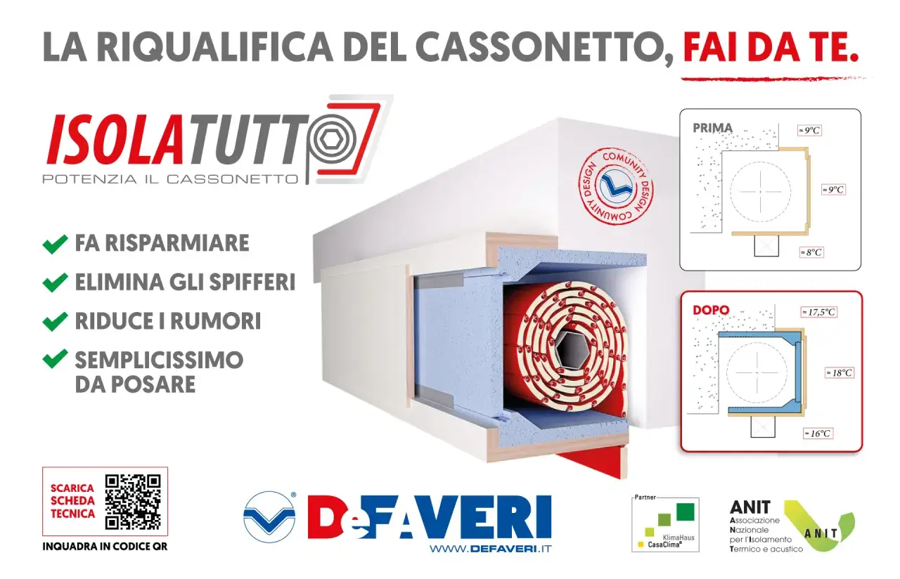 Soluzione fai da te per come isolare i cassonetti delle tapparelle. Migliora il comfort, riduce i rumori e gli spifferi.